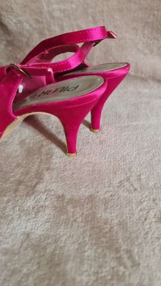 Sandalias Pilar Monet Tacon Talla 38 Rosa