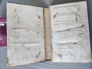 Libro Manuel Diplomatique de Martens