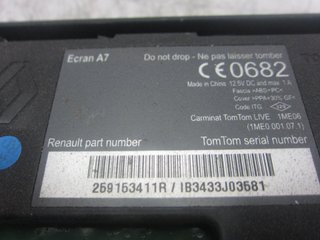 SISTEMA NAVEGACION GPS RENAULT MEGANE III BERLINA 5P 280380578R