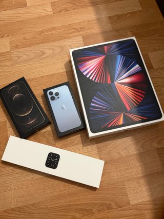 Cajas Apple iPhone, iPad y Watch