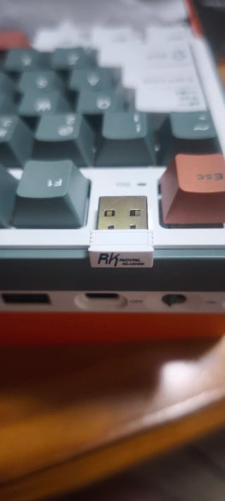 Teclado Royal Kludge S98 Gris/Blanco