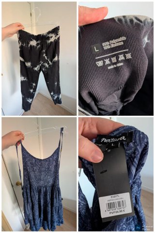 Lote de ropa talla L - 11 prendas