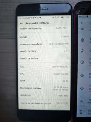 Lote 3 móviles Android Huawei y Motorola