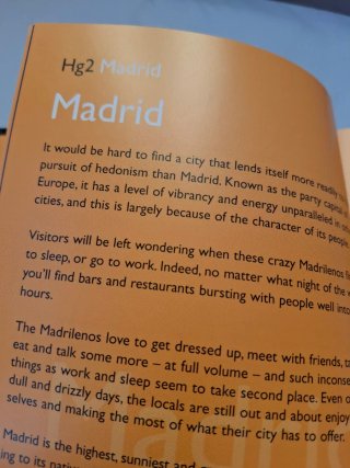 HEDONIST'S GUIDE TO MADRID