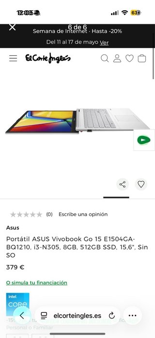 Asus Vivobook Negro