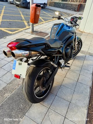 Yamaha FZ6 Naked Azul/Negro