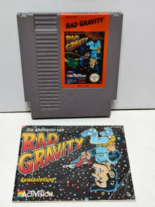 Rad Gravity nintendo NES