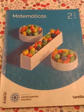 Libro de Matemáticas, 2ESO, SANTILLANA