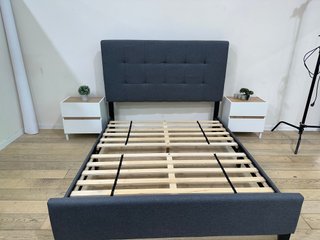 Cama Matrimonial Gris