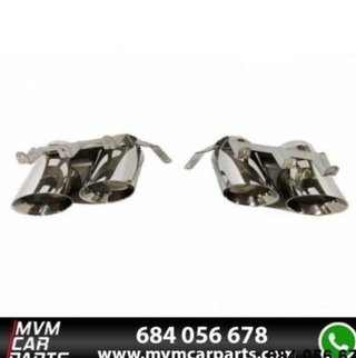 Cola De Escape Ford Mustang GT500 Plata