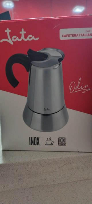 Cafetera Italiana Jata Odin Inox