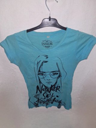 Camiseta Inside azul talla M
