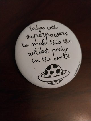 Badge Make This The Wildest Party