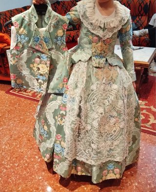 Traje Fallera Niña + traje fallero niño a conjunto