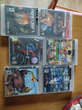Lote 6 Juegos PS3