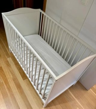 Cuna blanca Ikea