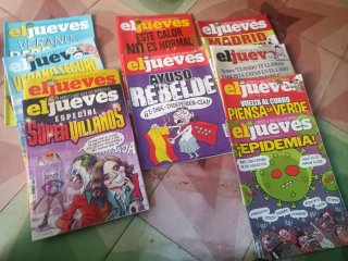 Pack de revistas de el jueves