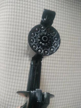 Pistola de Juguete Revolver Negra