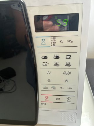 Microondas Samsung GE731K/XEC Grill 20L