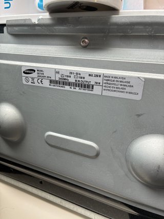 Microondas Samsung GE731K/XEC Grill 20L