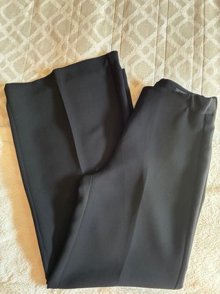 Pantalón recto Alba Conde negro