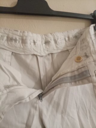 Pantalón Armani Collezioni blanco