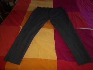 Pantalón de pinzas gris