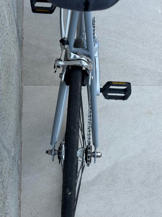 Bicicleta Fixie Gris