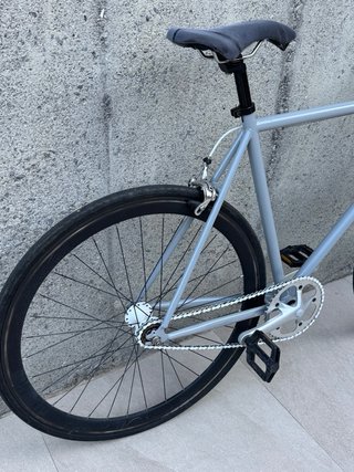 Bicicleta Fixie Gris