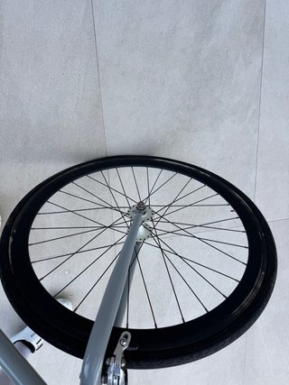 Bicicleta Fixie Gris