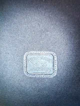 Sudadera hombre negra 1/4 cremallera 2XL - 3XL