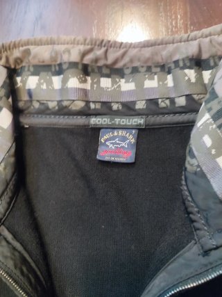 Sudadera hombre negra 1/4 cremallera 2XL - 3XL