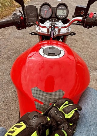 Suzuki Bandit 650 GSXF 2005 Roja