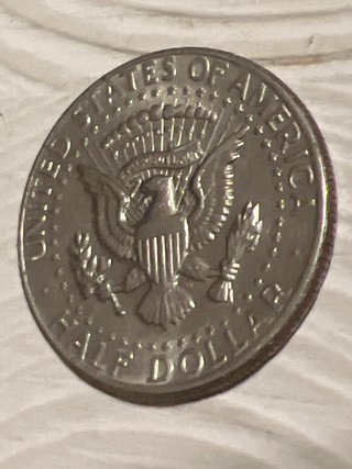 🇺🇸 Moneta Vintage Mezzo Dollaro JFK Kennedy (1971)