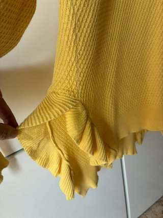 Jersey de color amarillo. Tiffosi. Talla S