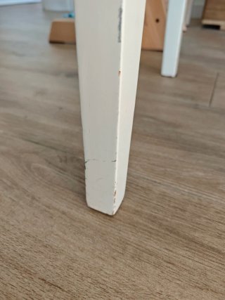 4 Sillas Ikea Ingolf Blancas Madera