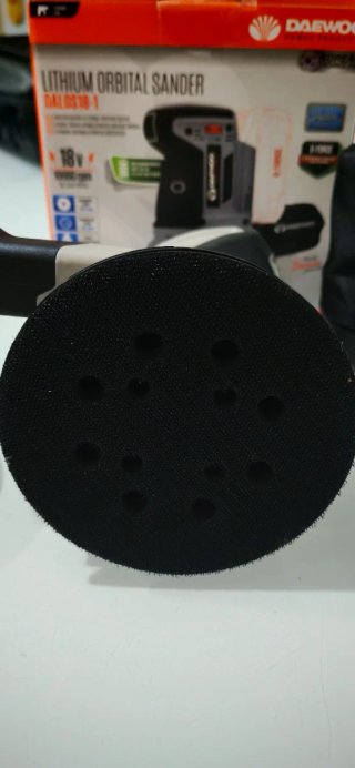 Lijadora Orbital Daewood a Bateria