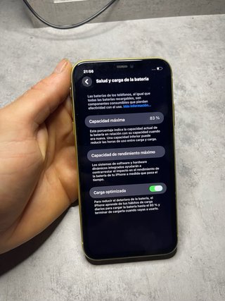 iPhone 11 256GB Amarillo | Face ID | 140€