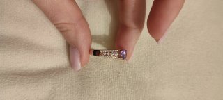 3joyas por 15€.Anillo Chapado en Oro n.11 y 19