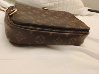 Louis Vuitton Métis Marrón y Dorado
