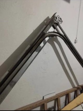 Puerta de garaje sin motor
