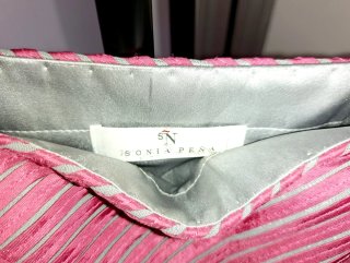 Vestido palabra de honor, 48 cm. Sisa