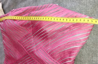 Vestido palabra de honor, 48 cm. Sisa
