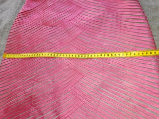 Vestido palabra de honor, 48 cm. Sisa