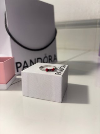 Anillo Pandora Minnie Mouse Rosa y Plata