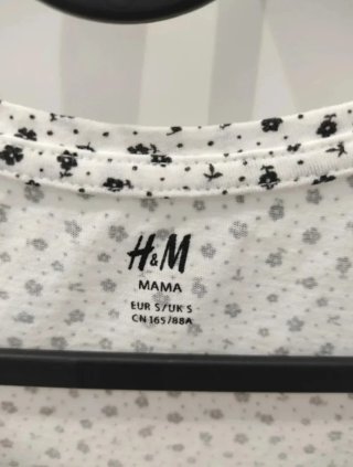 Camiseta embarazada H&M Estampada Talla S