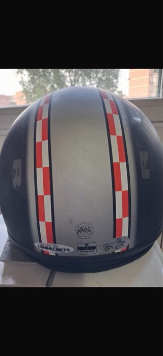 NUEVO Casco Jet LEM Roger TX Retro Talla M