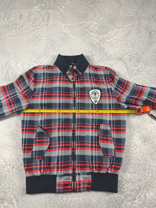 Chaqueta Bomber Frankie Garage Cuadros Talla L