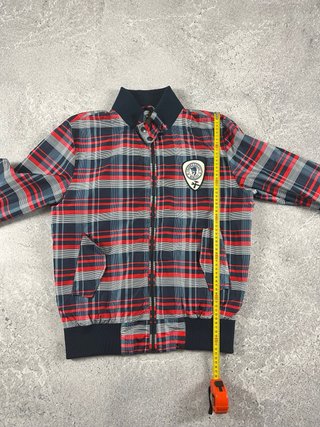 Chaqueta Bomber Frankie Garage Cuadros Talla L