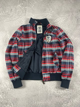 Chaqueta Bomber Frankie Garage Cuadros Talla L